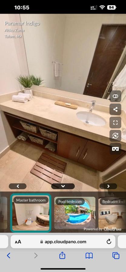 Luxury Aldea Zama 2Bed - 2Bat Apartment Private Terrace & Swim Up ตูลุม ภายนอก รูปภาพ