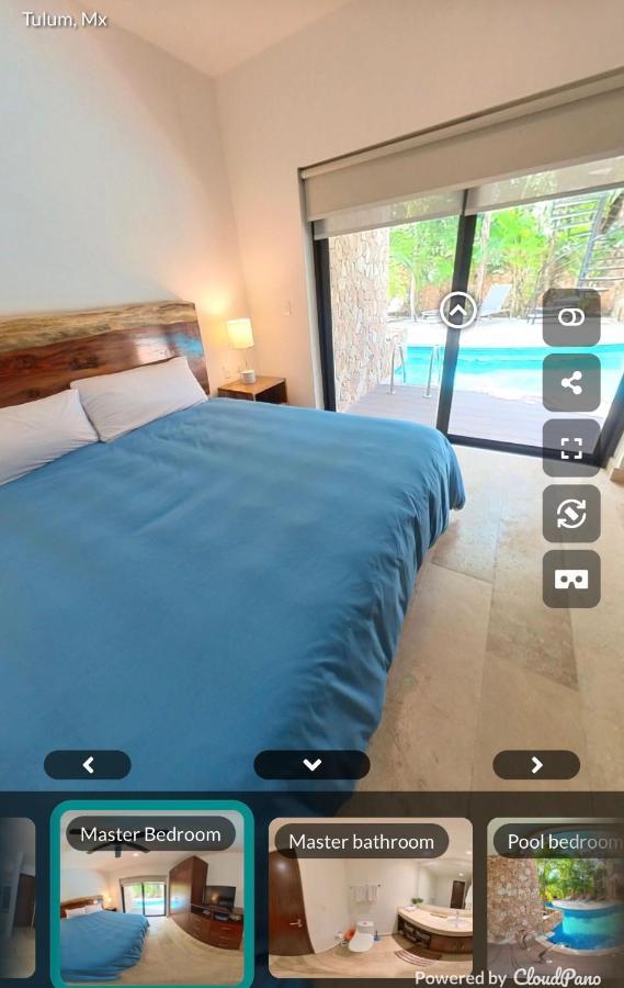 Luxury Aldea Zama 2Bed - 2Bat Apartment Private Terrace & Swim Up ตูลุม ภายนอก รูปภาพ