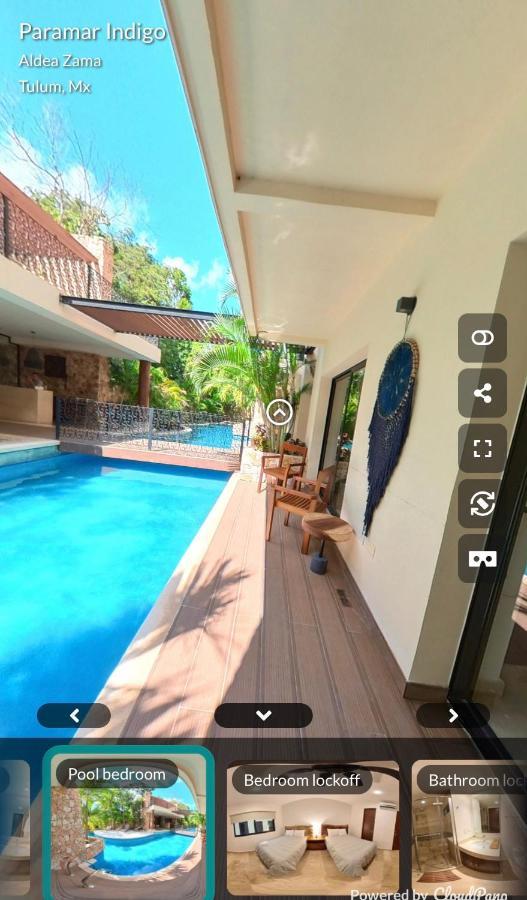 Luxury Aldea Zama 2Bed - 2Bat Apartment Private Terrace & Swim Up ตูลุม ภายนอก รูปภาพ