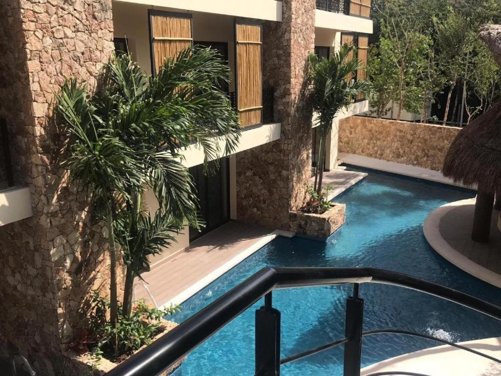 Luxury Aldea Zama 2Bed - 2Bat Apartment Private Terrace & Swim Up ตูลุม ภายนอก รูปภาพ