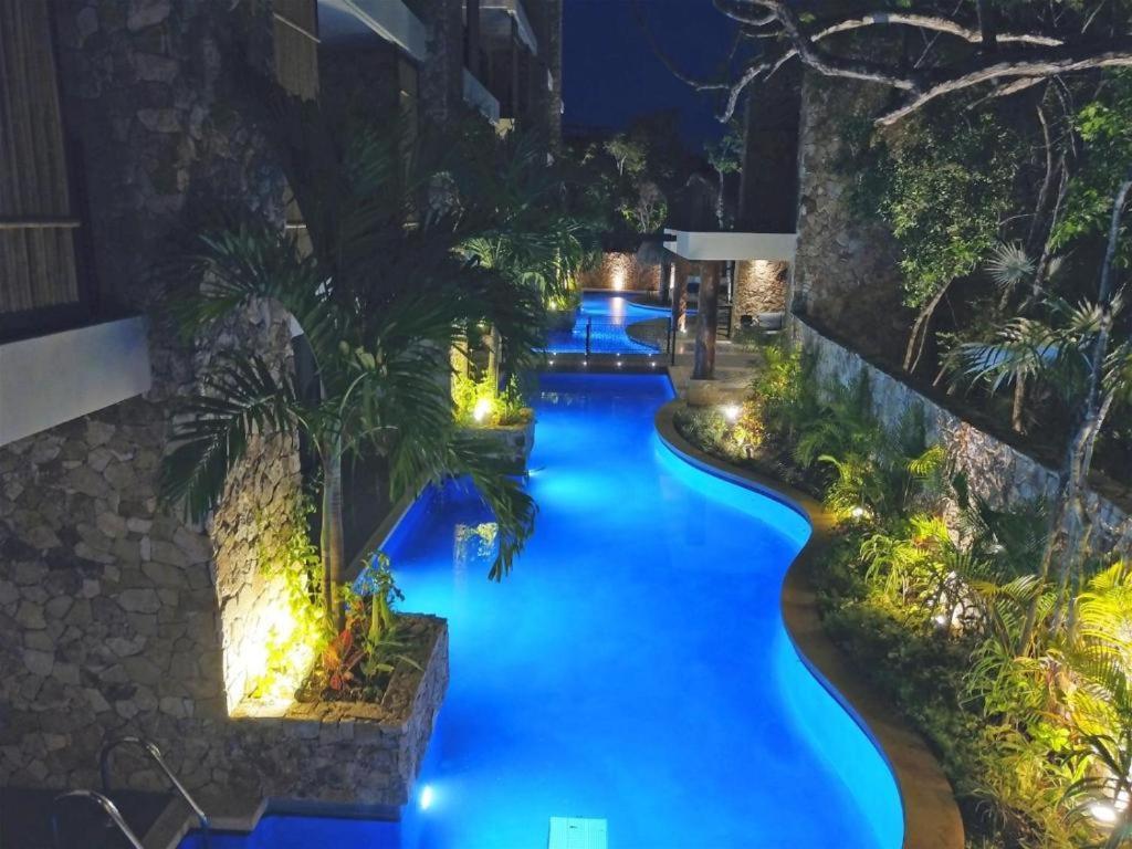Luxury Aldea Zama 2Bed - 2Bat Apartment Private Terrace & Swim Up ตูลุม ภายนอก รูปภาพ